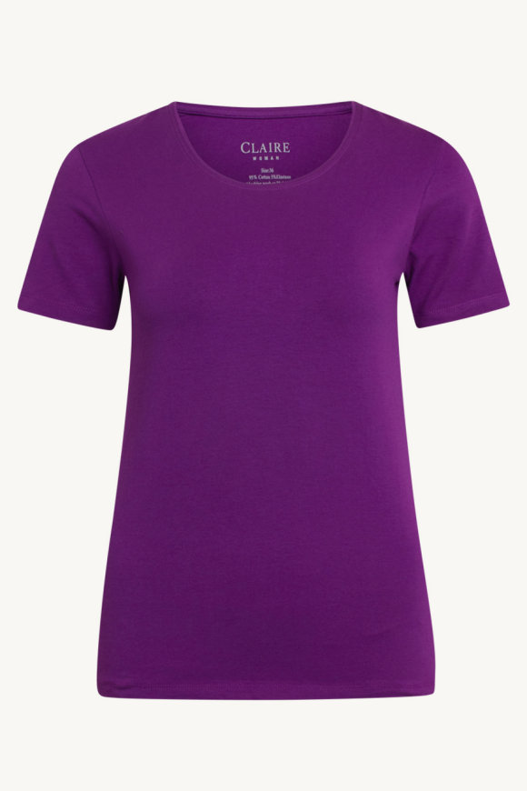 Claire - CWS/S cotton o-neck side logo